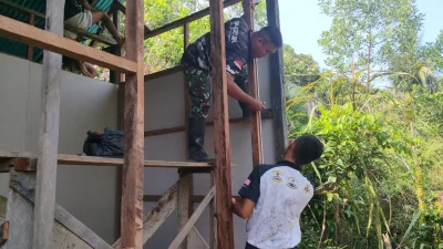 Terkendala Biaya, Kini Sudirman Berharap Miliki Rumah Layak Lewat TMMD ke-130