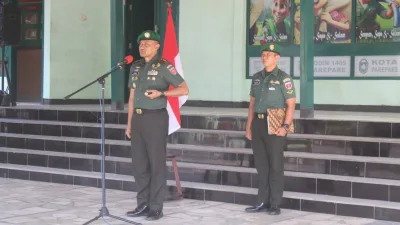 Lepas Dua Perwira Menuju Penugasan yang Baru, Dandim 1405/Parepare Tekankan Profesionalisme dan Pengabdian Tanpa Batas