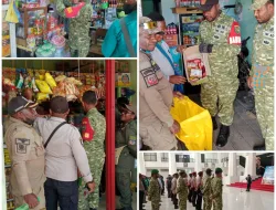 ANTISIPASI LONJAKAN HARGA JELANG NATAL, BABINSA DAN DINAS KETAHANAN PANGAN GELAR SIDAK PASAR DI PANIAI