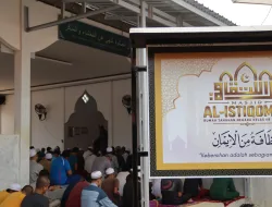Jumat Jadi Momentum Berbenah Diri, Warga Binaan Rutan Pelaihari Rutin Beribadah