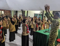 Tanamkan Disiplin dan Jiwa Nasionalisme, Kodim 1404/Pinrang Gelar Persami KKRI TW III Tahun 2026