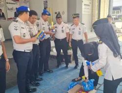 Lapas Ambarawa Bagikan Vitamin dan Minuman Isotonik untuk Jaga Kebugaran Petugas