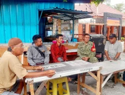 Dekat dengan Warga, Babinsa Koramil 1405-01/Ujung Sosialisasikan Rekrutmen Prajurit TNI