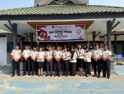 Teguhkan Semangat Persatuan, Bapas Palu Peringati Hari Sumpah Pemuda ke-98