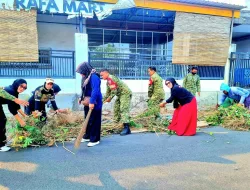 JUMAT BERSIH, KORAMIL 1405-01/UJUNG BERSAMA WARGA GEBER KERJA BAKTI, WUJUDKAN LINGKUNGAN BERSIH DAN BEBAS BANJIR