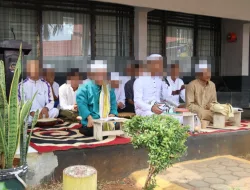 Lantunan Selawat Sambut Momen Kerinduan, Habsy Warga Binaan Warnai Layanan Kunjungan Rutan Pelaihari